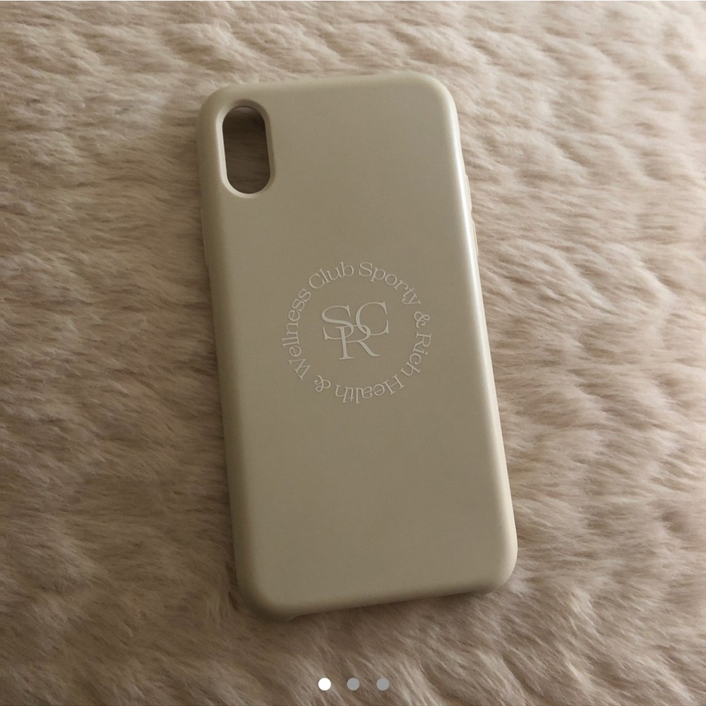 Sporty and Rich iPhone X silicone case